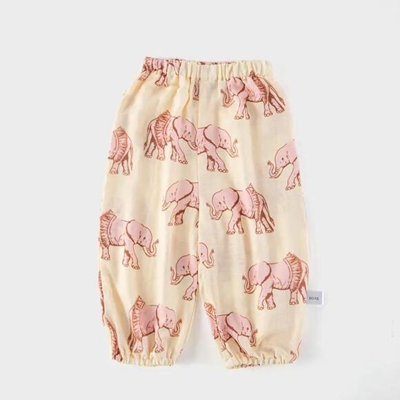 New light weight baby pull on pants “elephant in tutu” 9-12 months - Picture 2 of 4